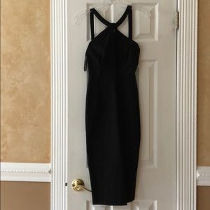Stop Staring! Black super sexy wiggle dress